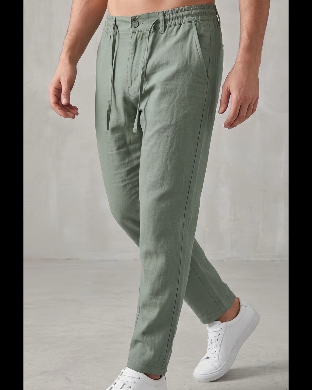 Pantalon en Lin