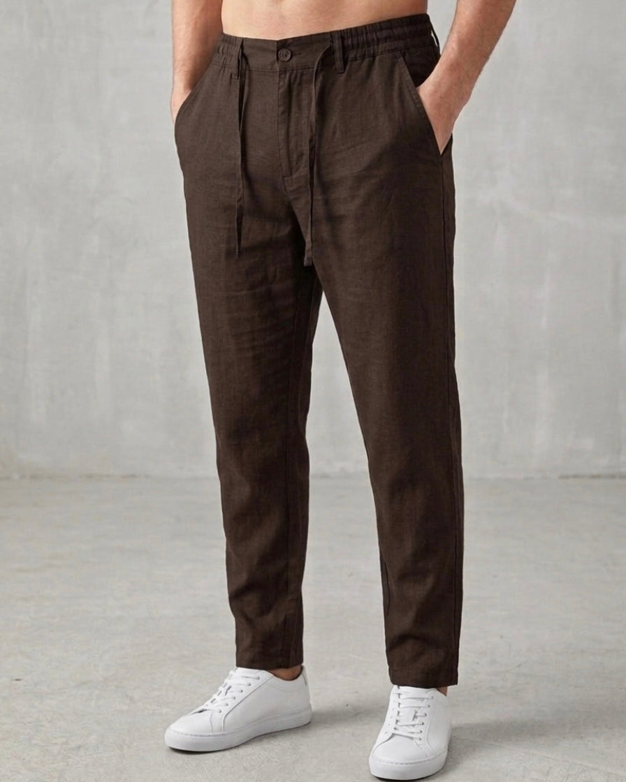 Pantalon en Lin