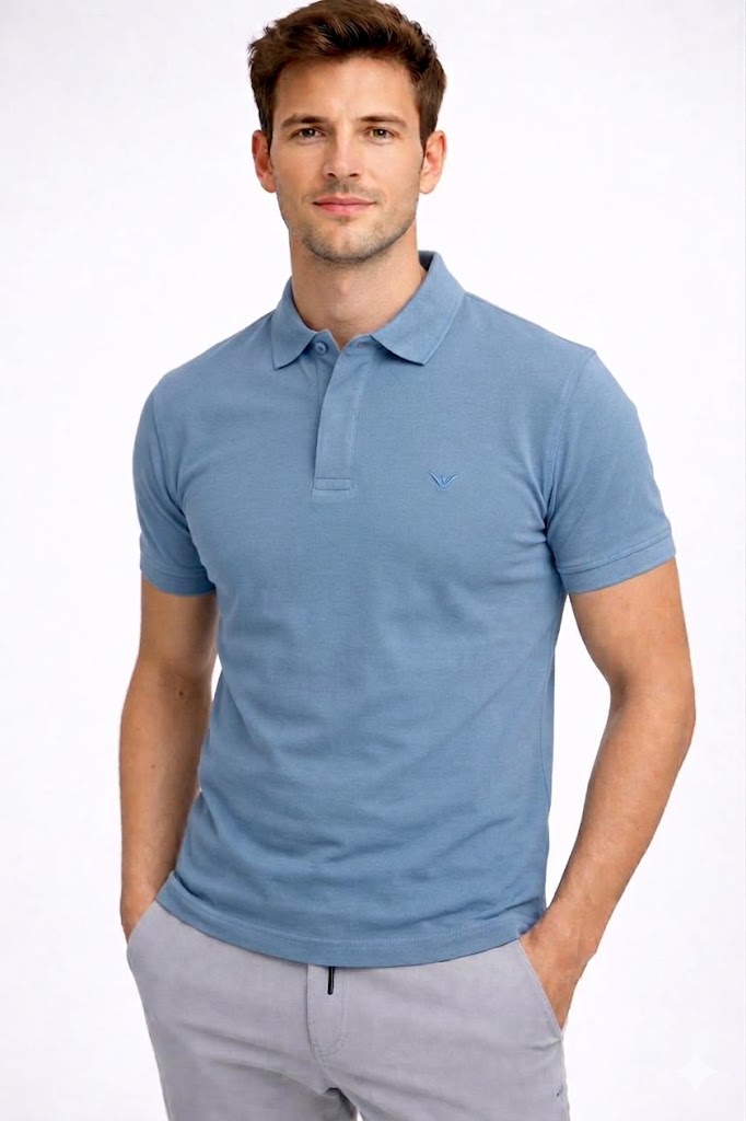 Polo manches courtes E.A